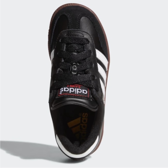 Samba Classic J Black Gum Sole - Picture 2 of 8